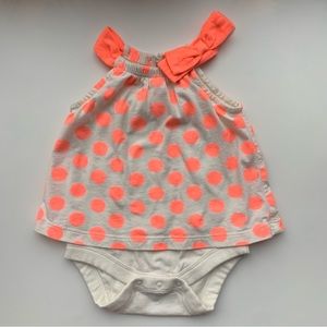 3/$10 GAP Baby girl bodysuit top 0-3m